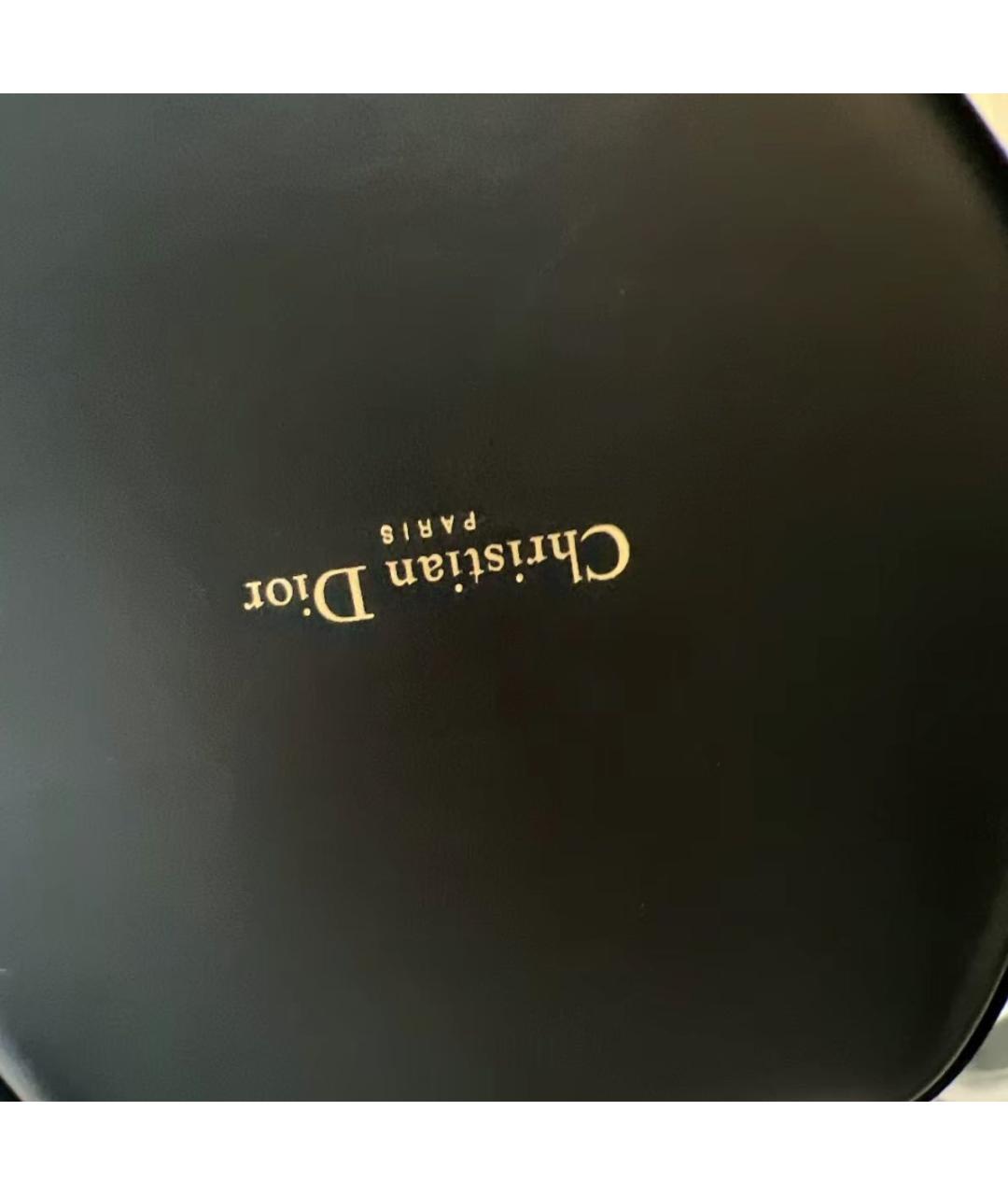 CHRISTIAN DIOR Черные пластиковые солнцезащитные очки, фото 6