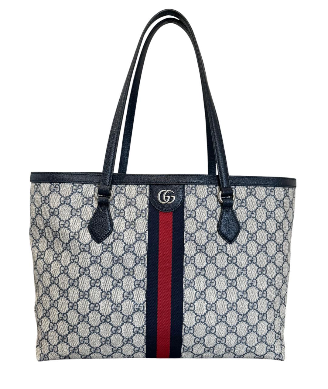 GUCCI Бежевая кожаная сумка с короткими ручками, фото 1
