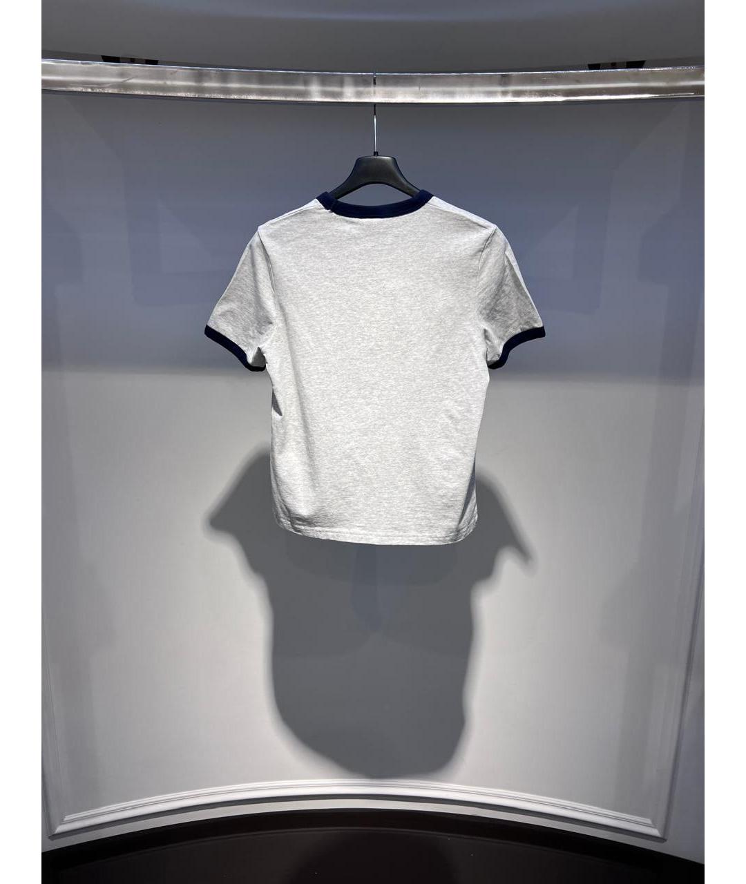 SPORTY AND RICH Белая хлопковая футболка, фото 3