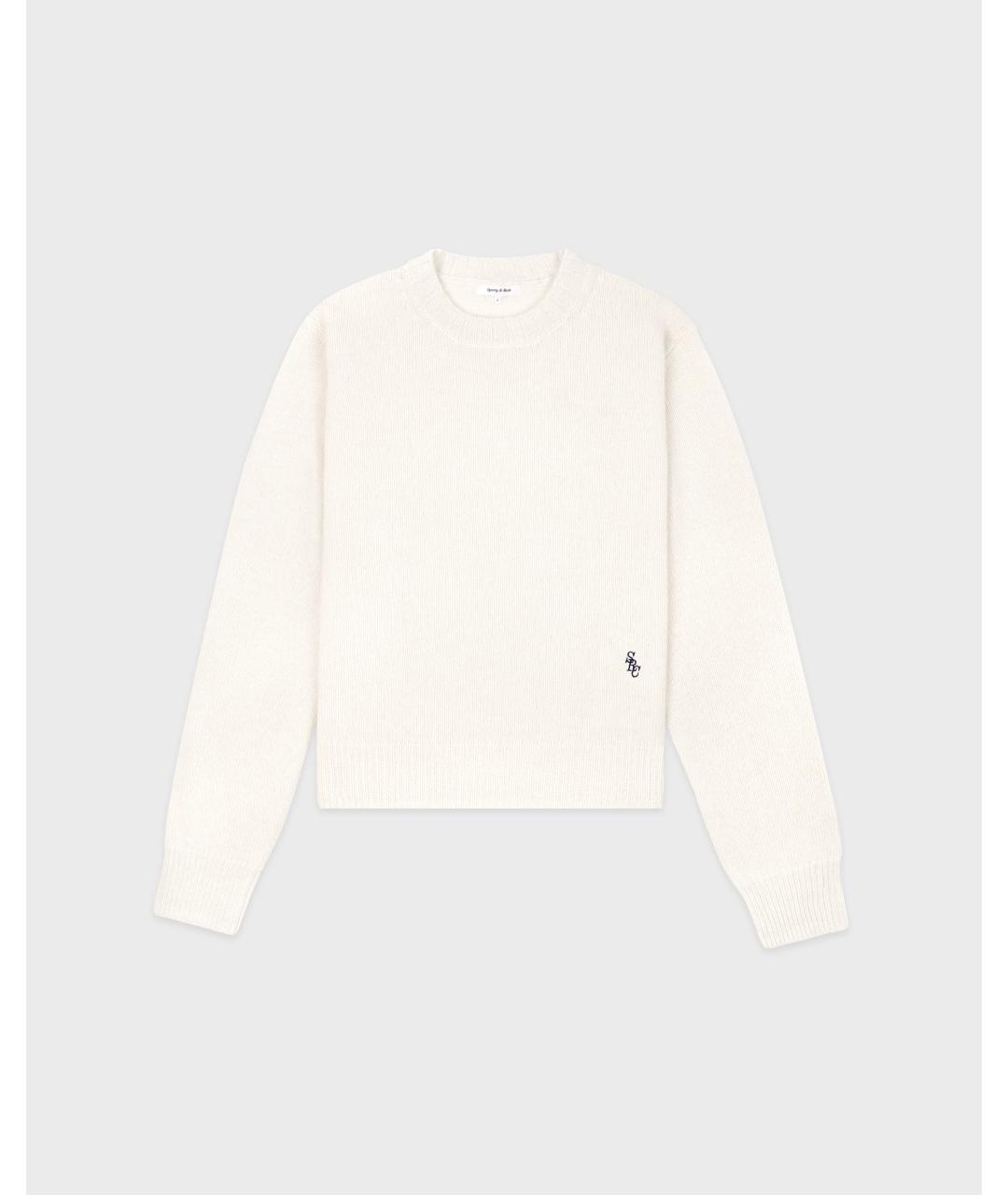 SPORTY AND RICH Бежевый кашемировый спортивные костюмы, фото 4