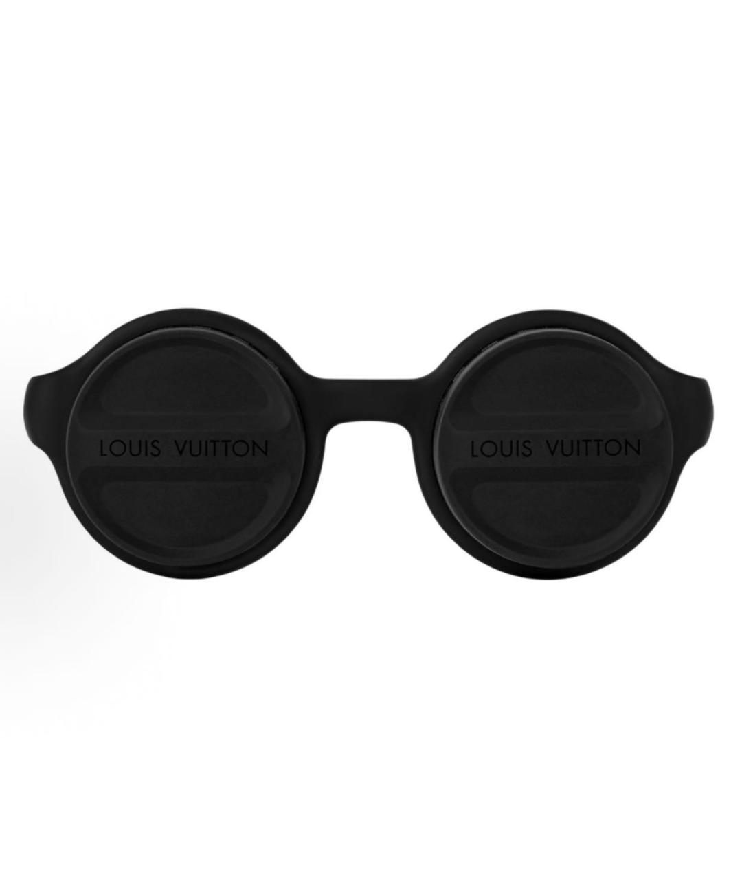 LOUIS VUITTON Черные солнцезащитные очки, фото 5