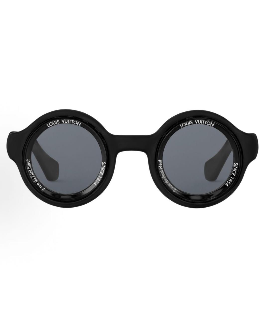 LOUIS VUITTON Черные солнцезащитные очки, фото 2