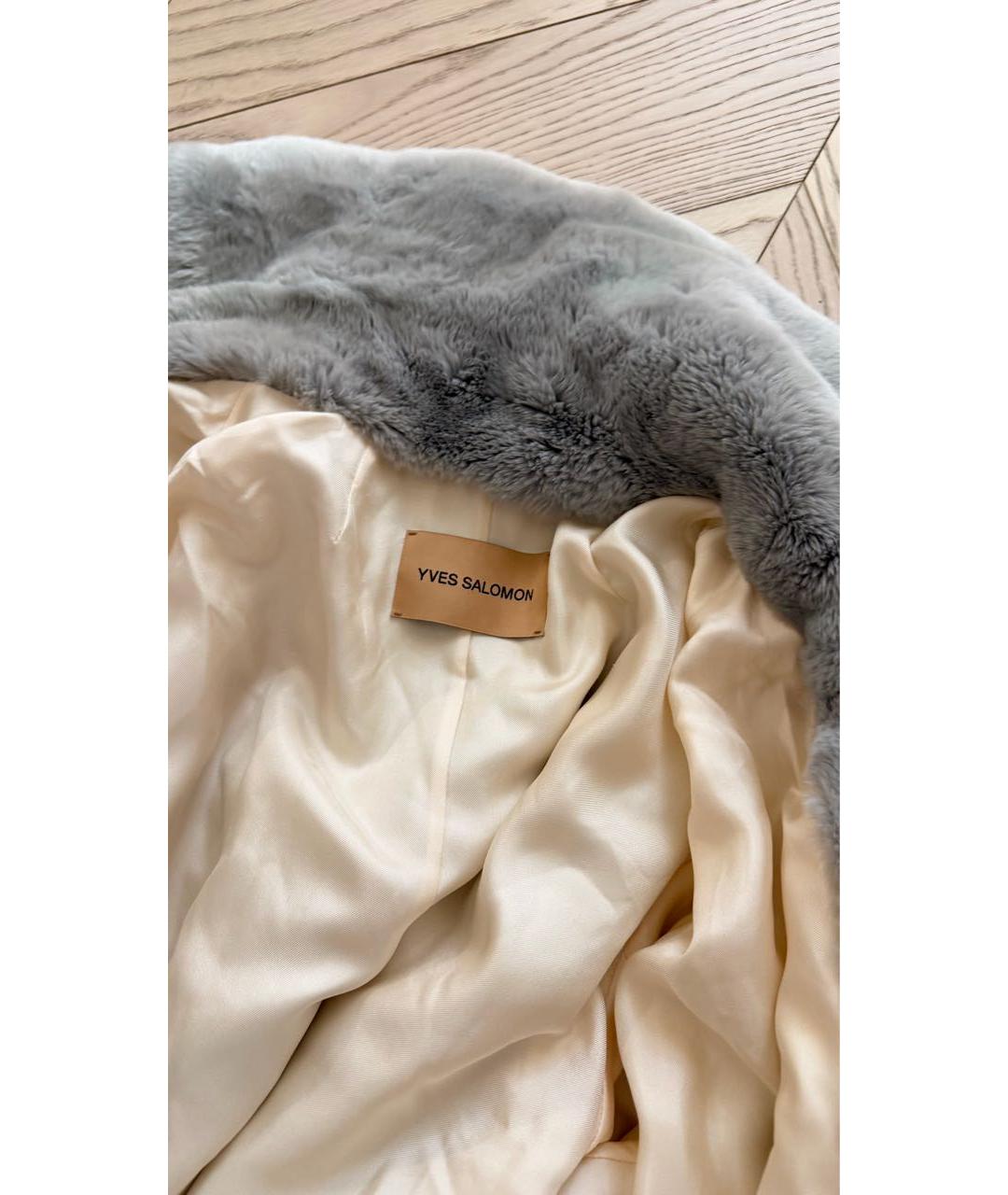 YVES SALOMON Шерстяная шуба, фото 2