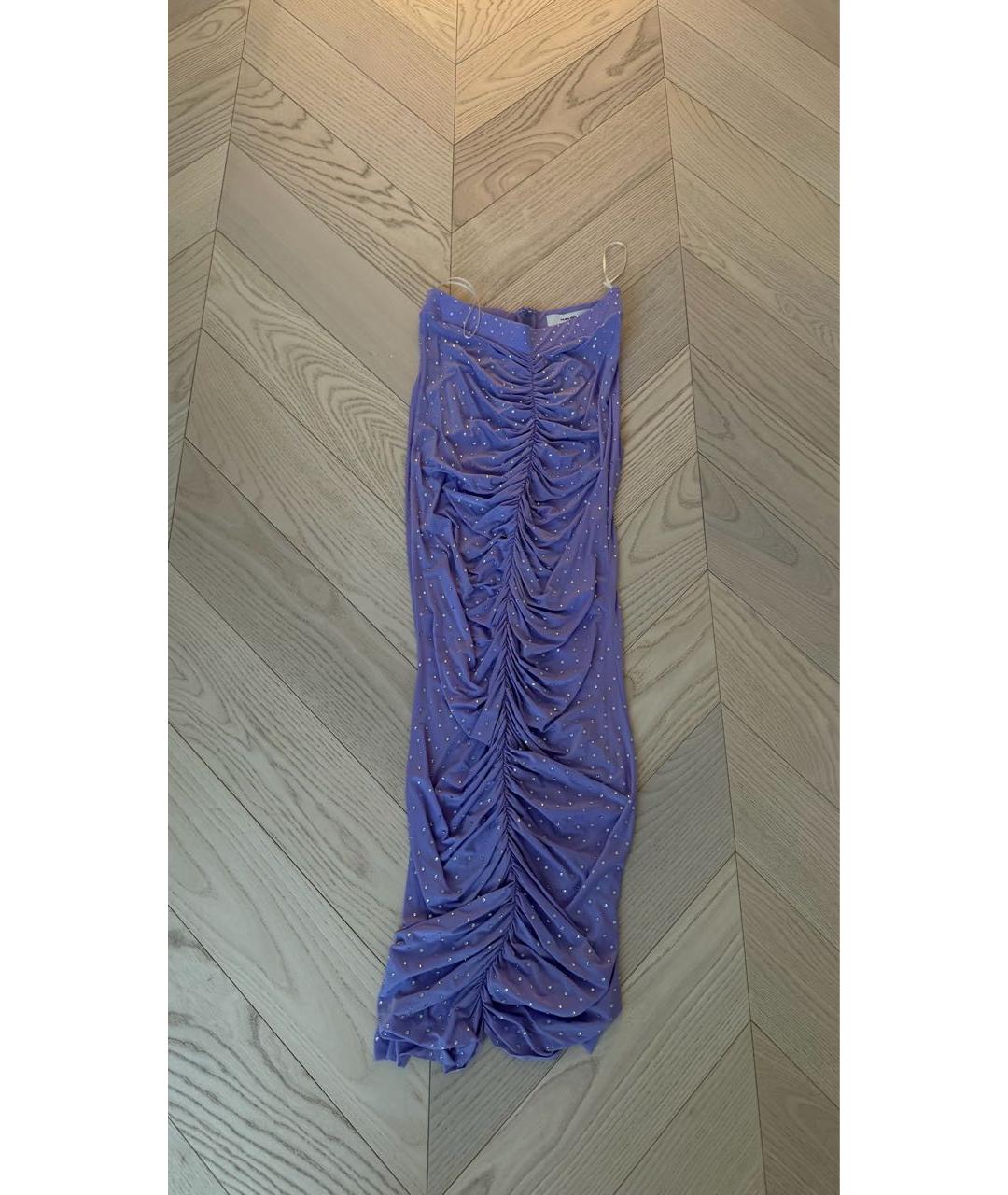 ALEX PERRY Фиолетовый костюм с юбками, фото 2