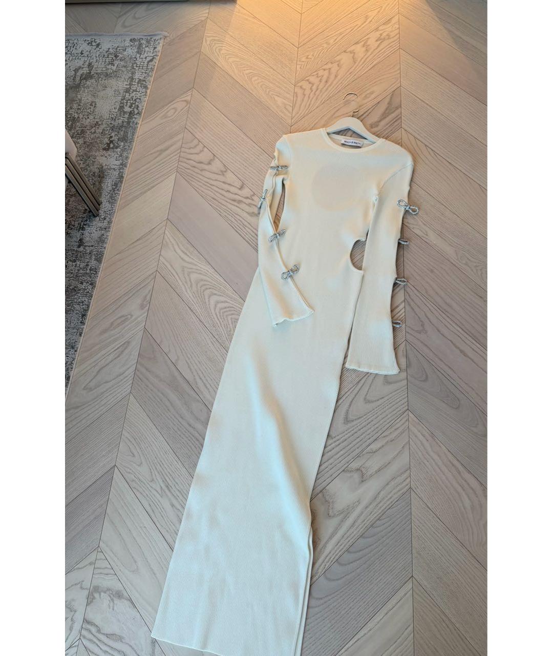 MACH&MACH Белое повседневное платье, фото 3