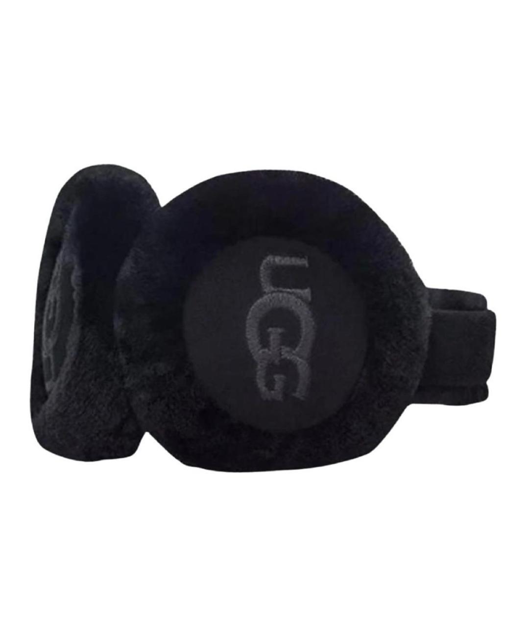 UGG AUSTRALIA Черные шерстяные наушники, фото 1