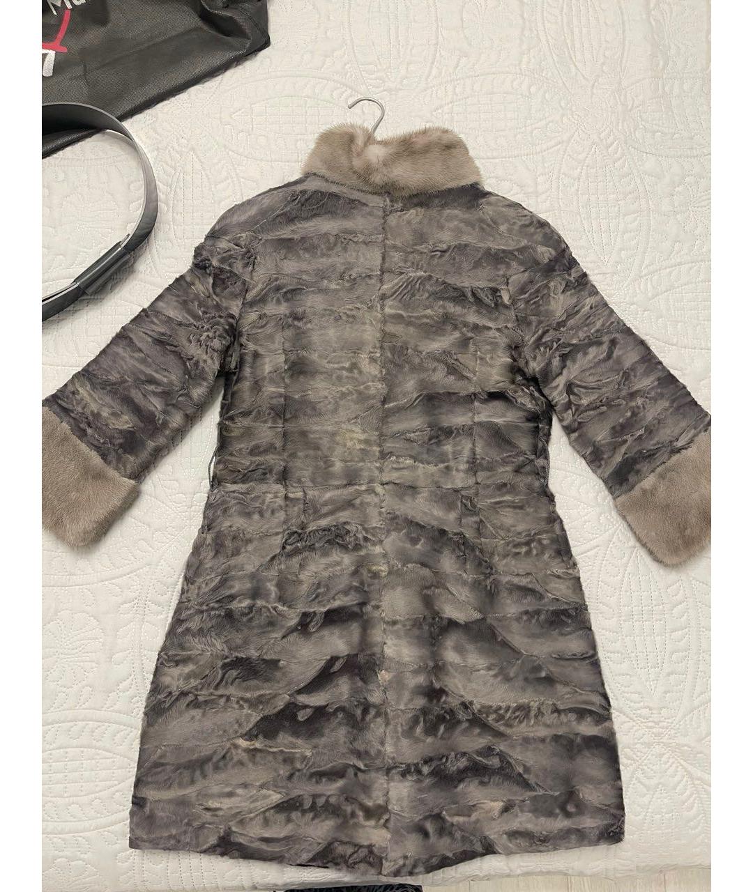 MALA MATI Серая шуба, фото 2