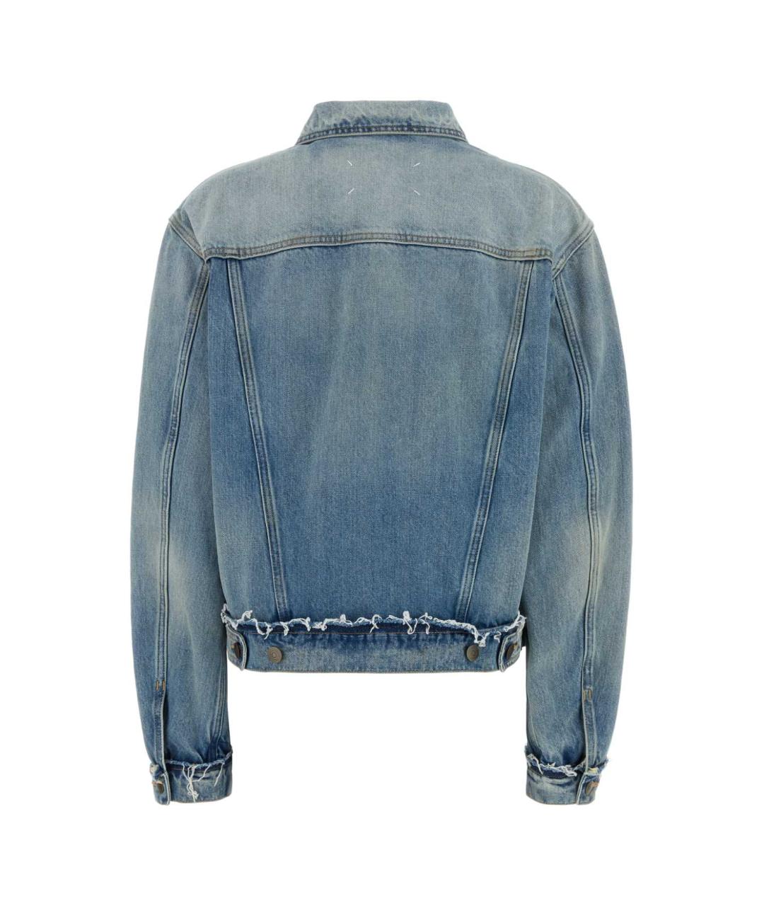 MAISON MARGIELA Синяя хлопковая куртка, фото 2