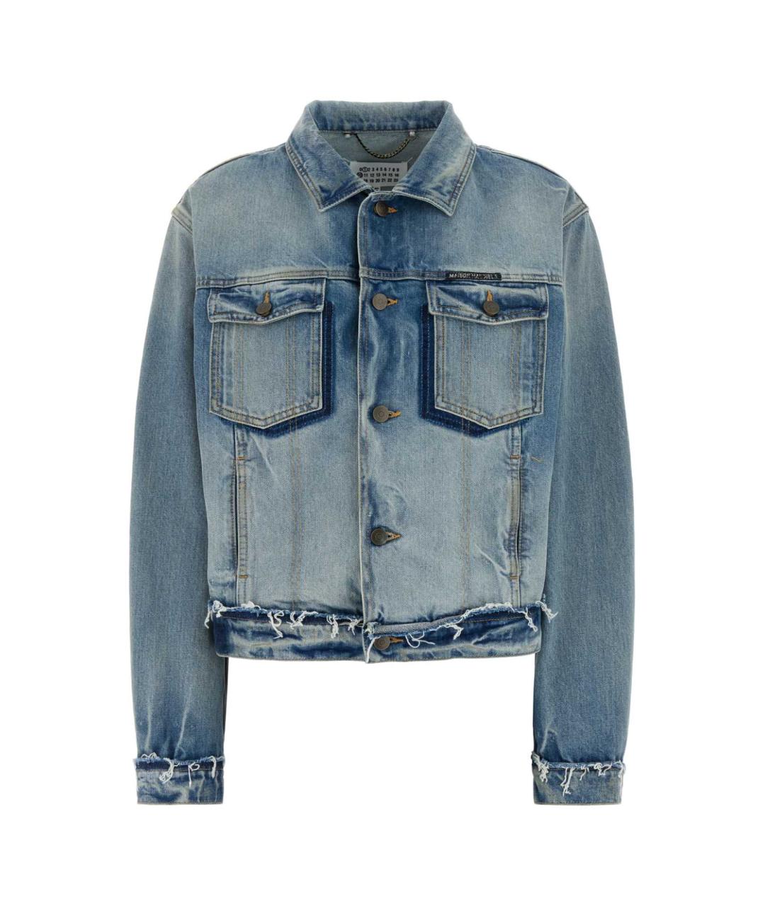 MAISON MARGIELA Синяя хлопковая куртка, фото 1