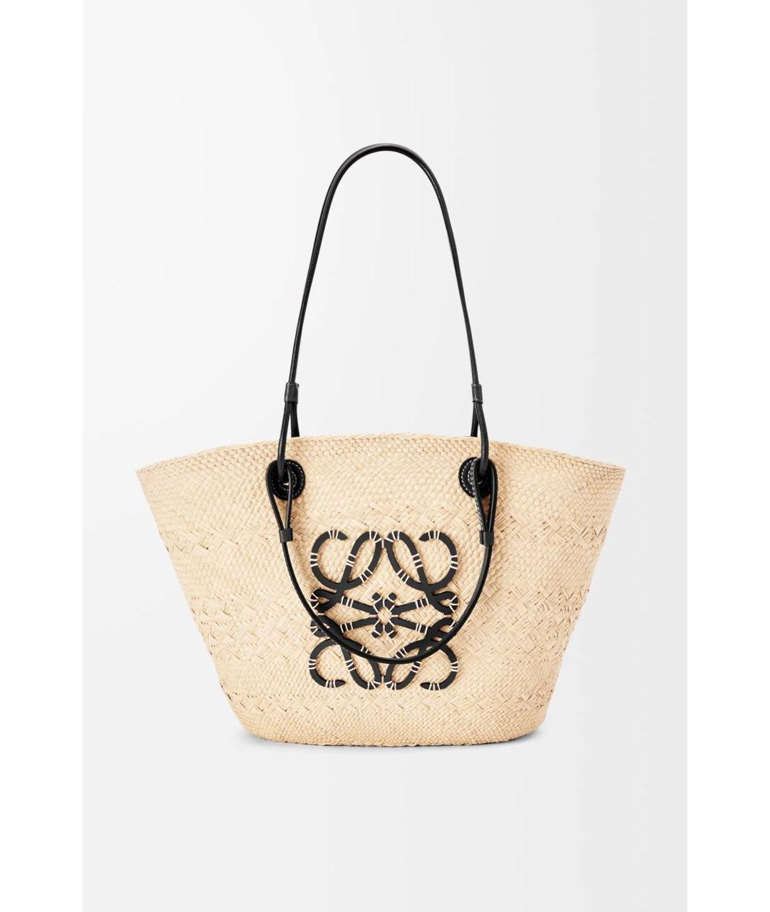 LOEWE Бежевая сумка тоут, фото 1