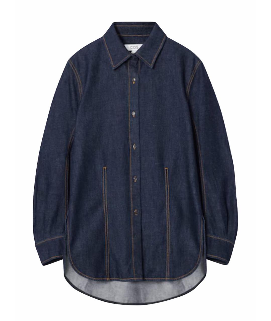 COS Темно-синяя рубашка, фото 1