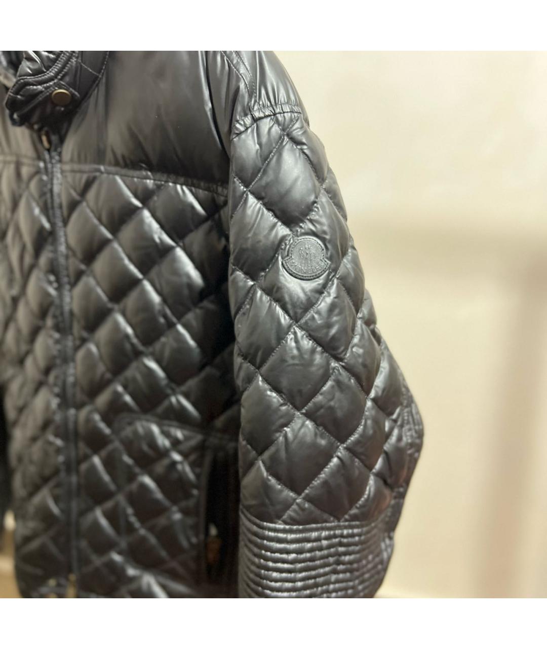 MONCLER Черная куртка, фото 4