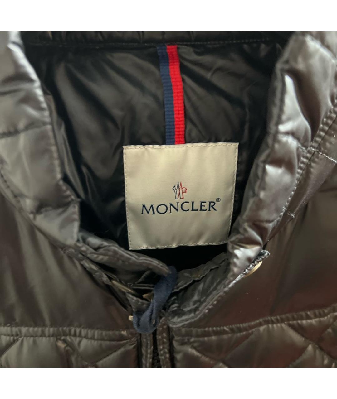 MONCLER Черная куртка, фото 3
