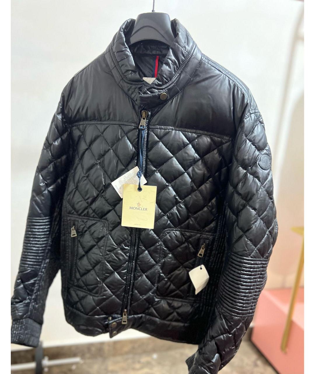 MONCLER Черная куртка, фото 6