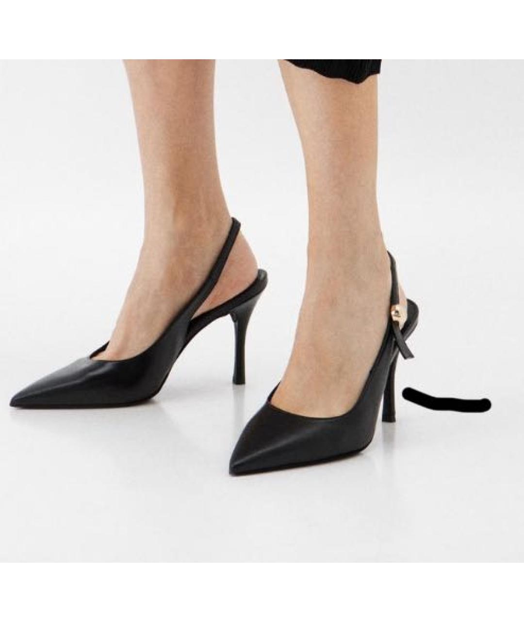 FURLA Черные кожаные туфли, фото 3