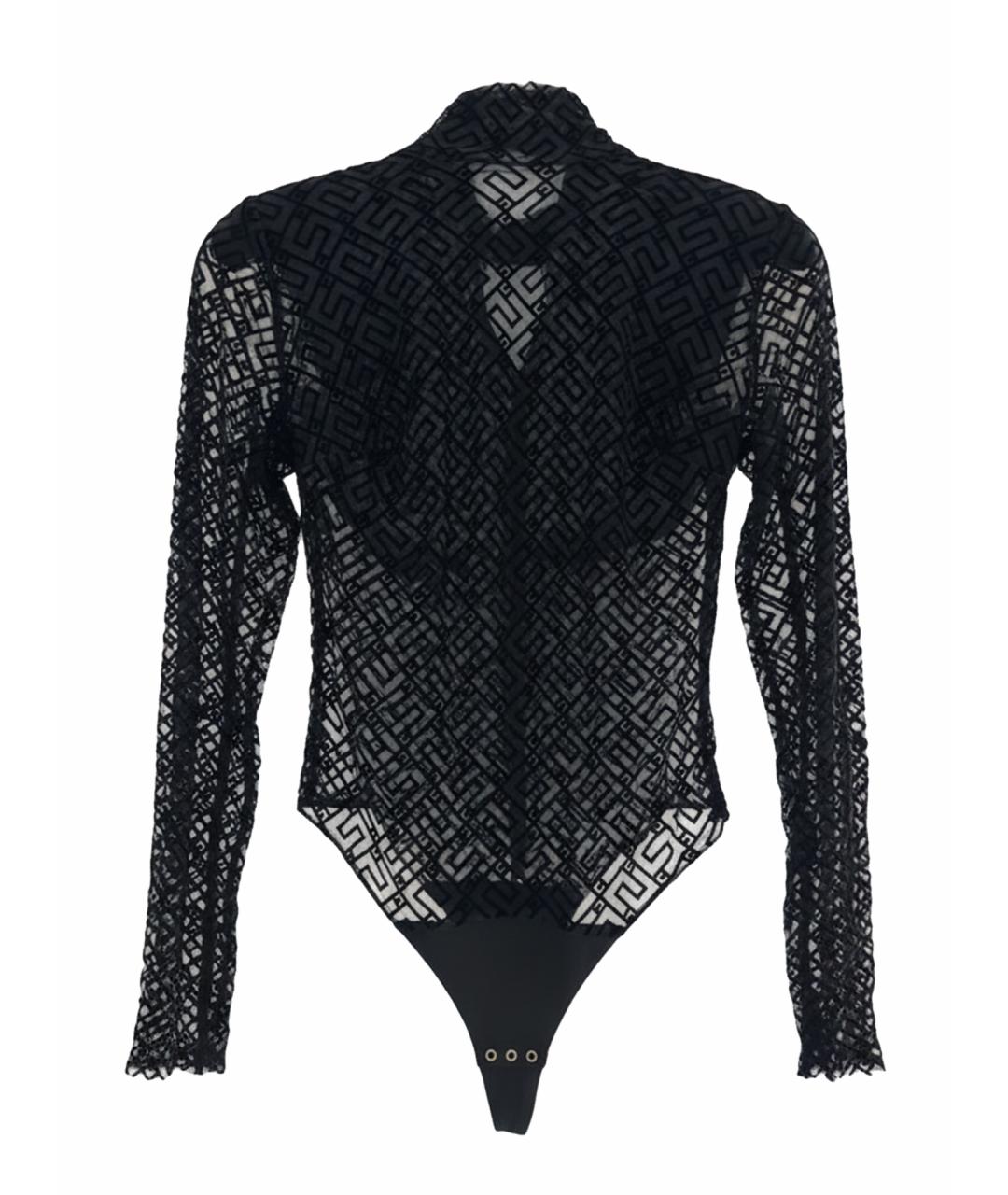 ELISABETTA FRANCHI Черная полиэстеровая водолазка, фото 1