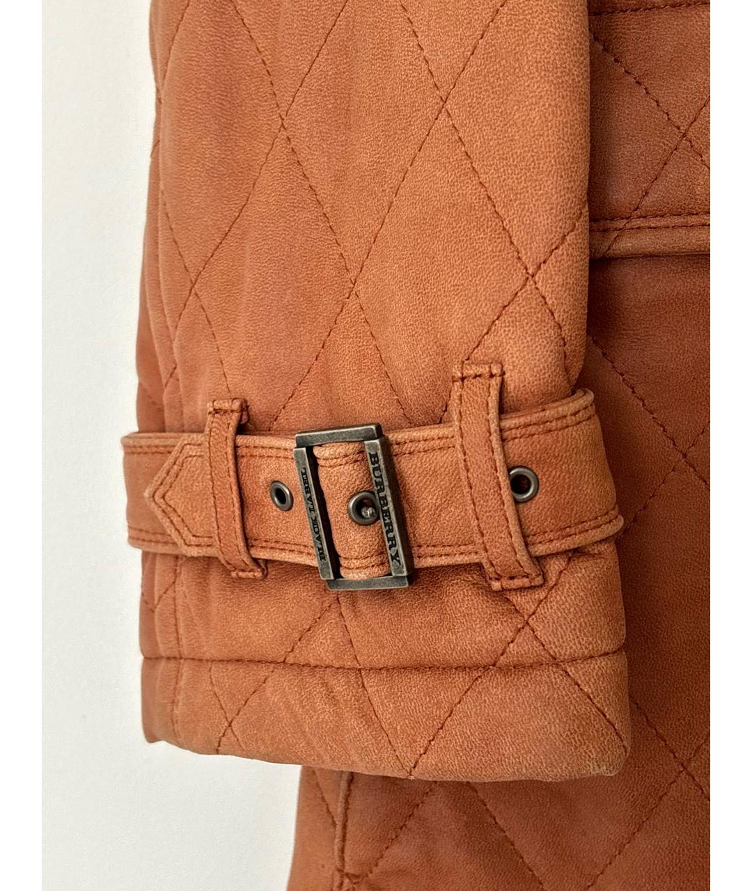 BURBERRY Кожаное пальто, фото 4