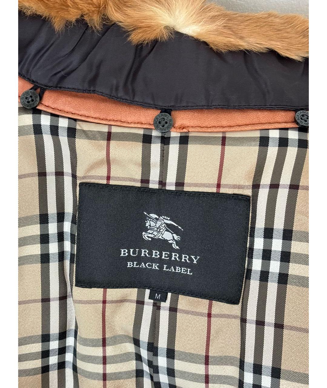 BURBERRY Кожаное пальто, фото 3