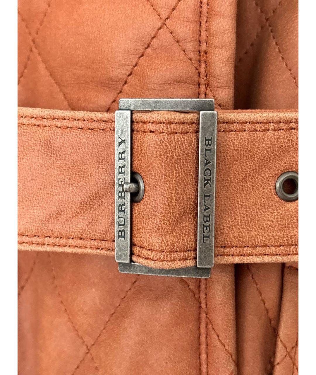 BURBERRY Кожаное пальто, фото 5