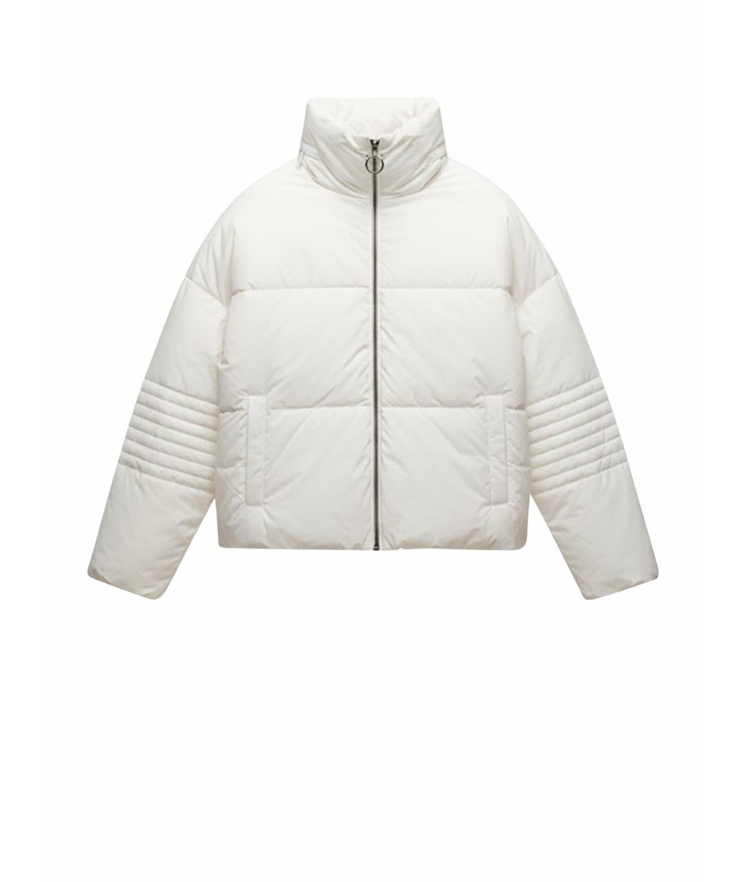PINKO Белый полиэстеровый пуховик, фото 1