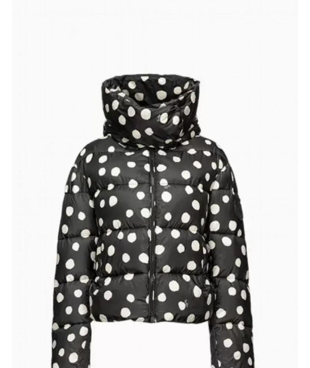 PINKO Черный полиэстеровый пуховик, фото 5