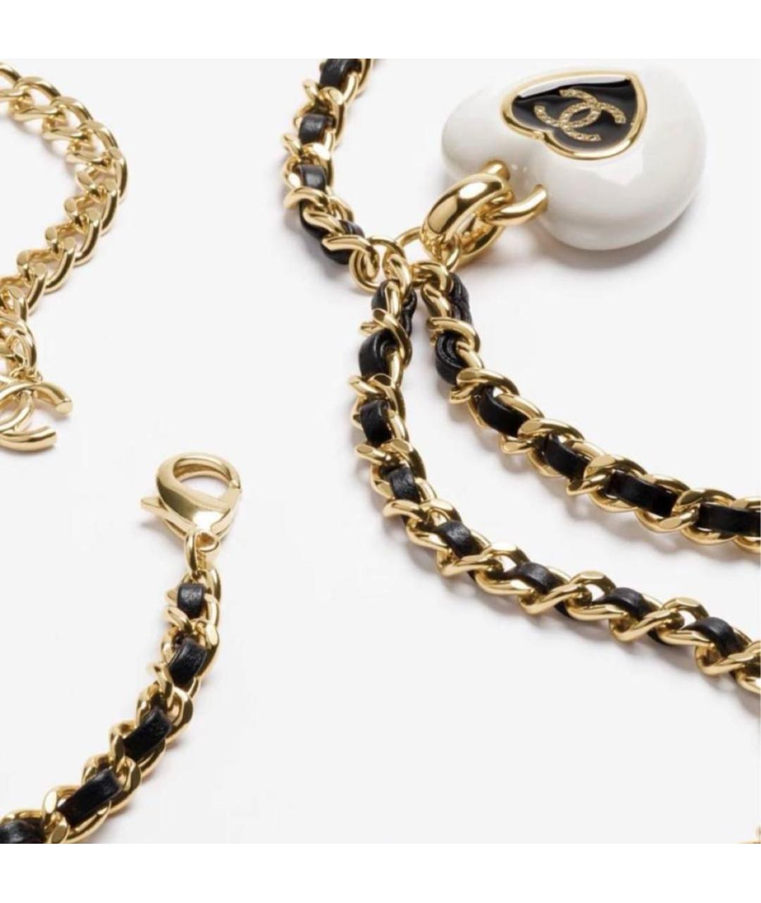 CHANEL Черный кожаный ремень, фото 2