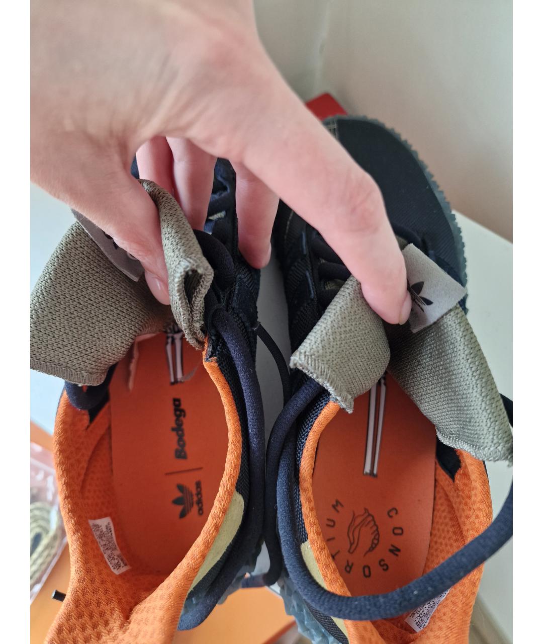 ADIDAS Черные низкие кроссовки / кеды, фото 2