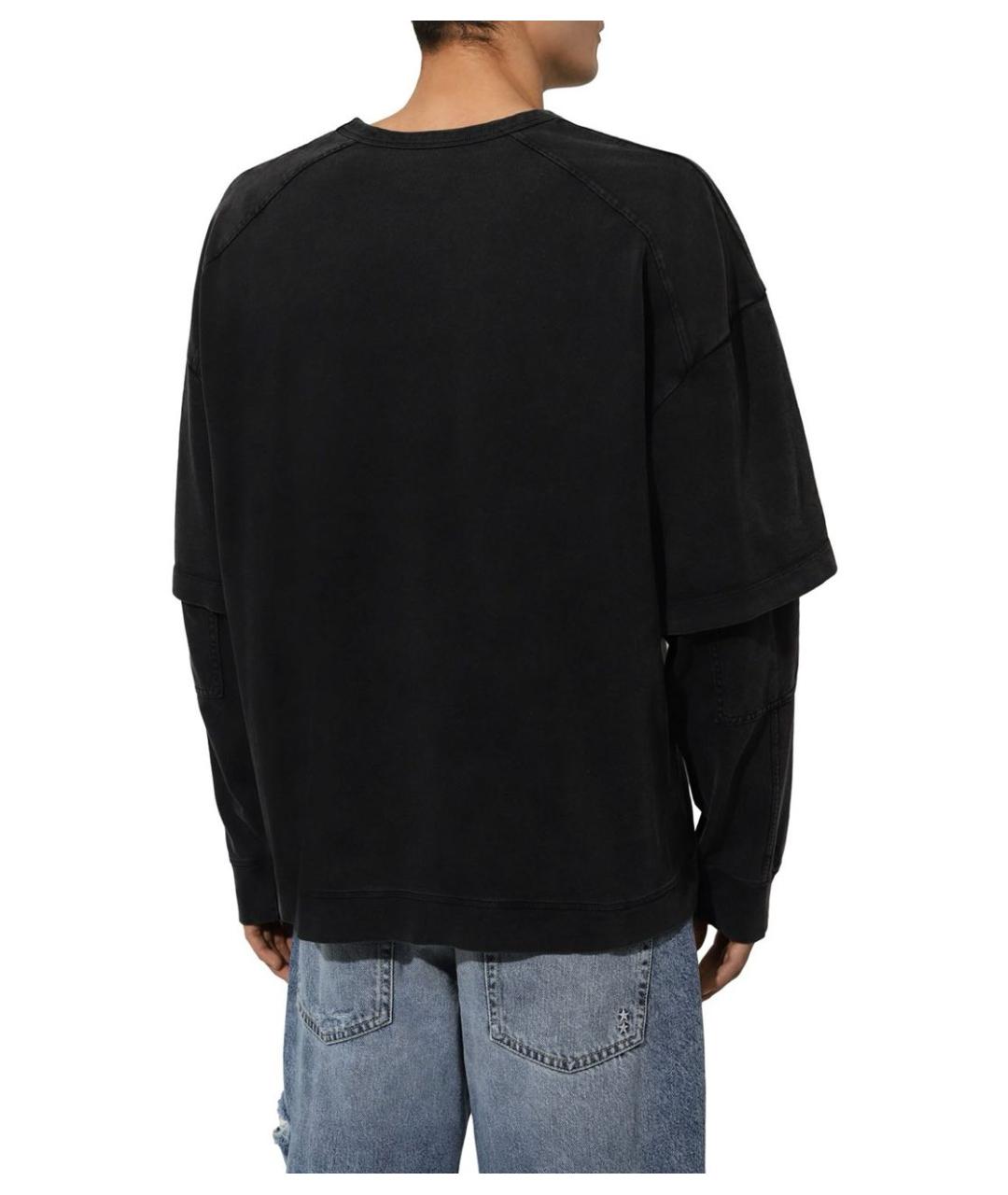 DARKPARK Черная хлопковая футболка, фото 8