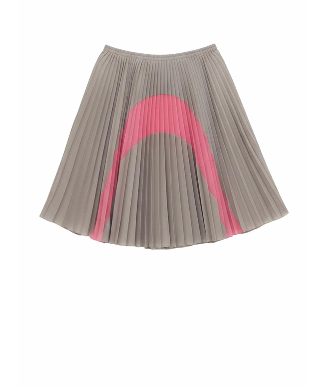 D.EXTERIOR Бежевая полиэстеровая юбка миди, фото 1