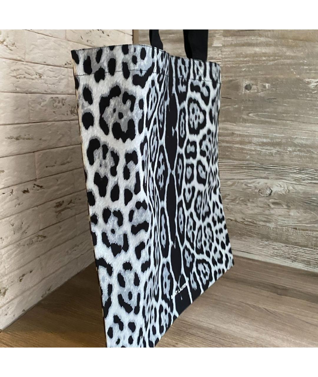 SAINT LAURENT Мульти хлопковая сумка тоут, фото 2