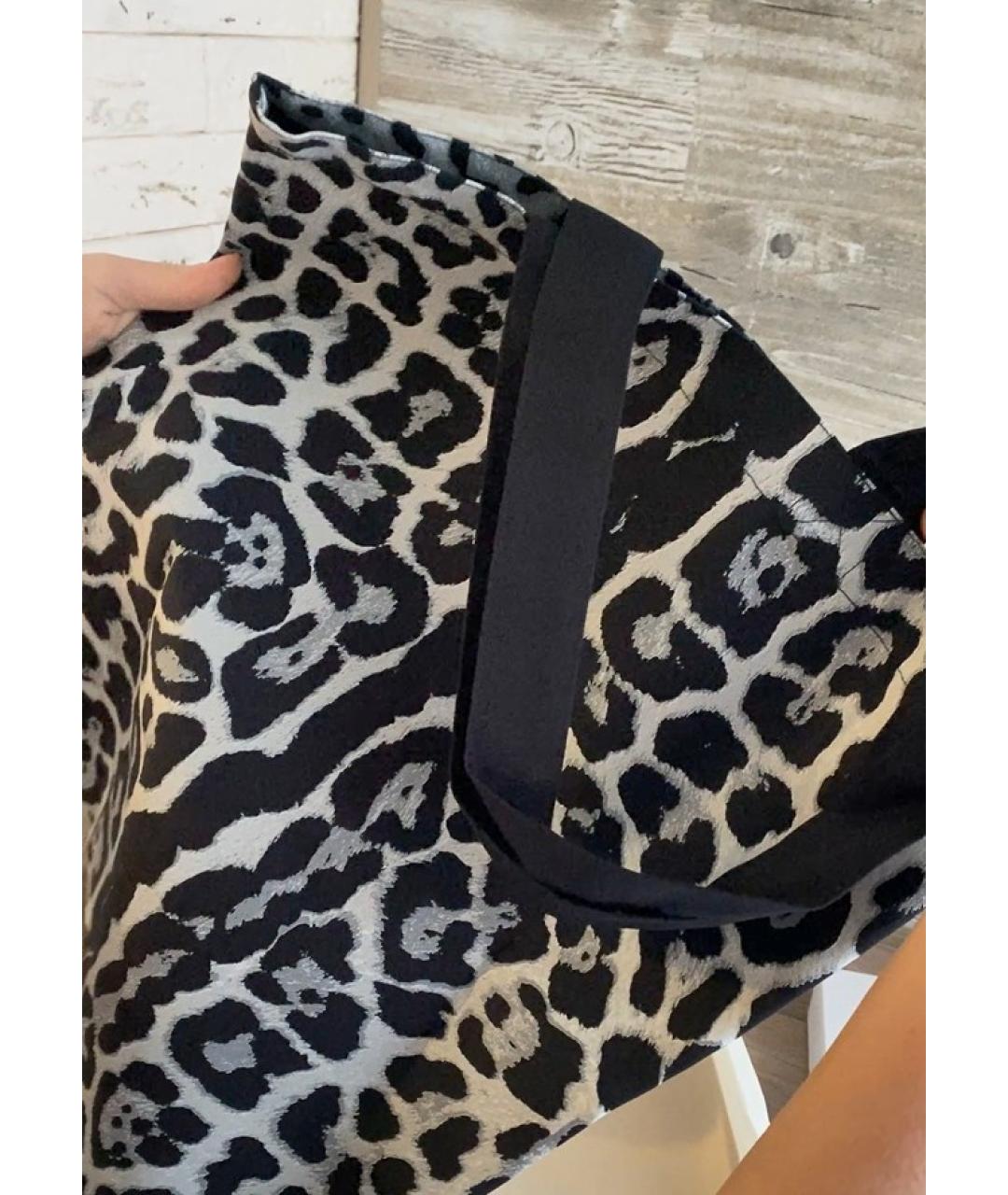 SAINT LAURENT Мульти хлопковая сумка тоут, фото 5