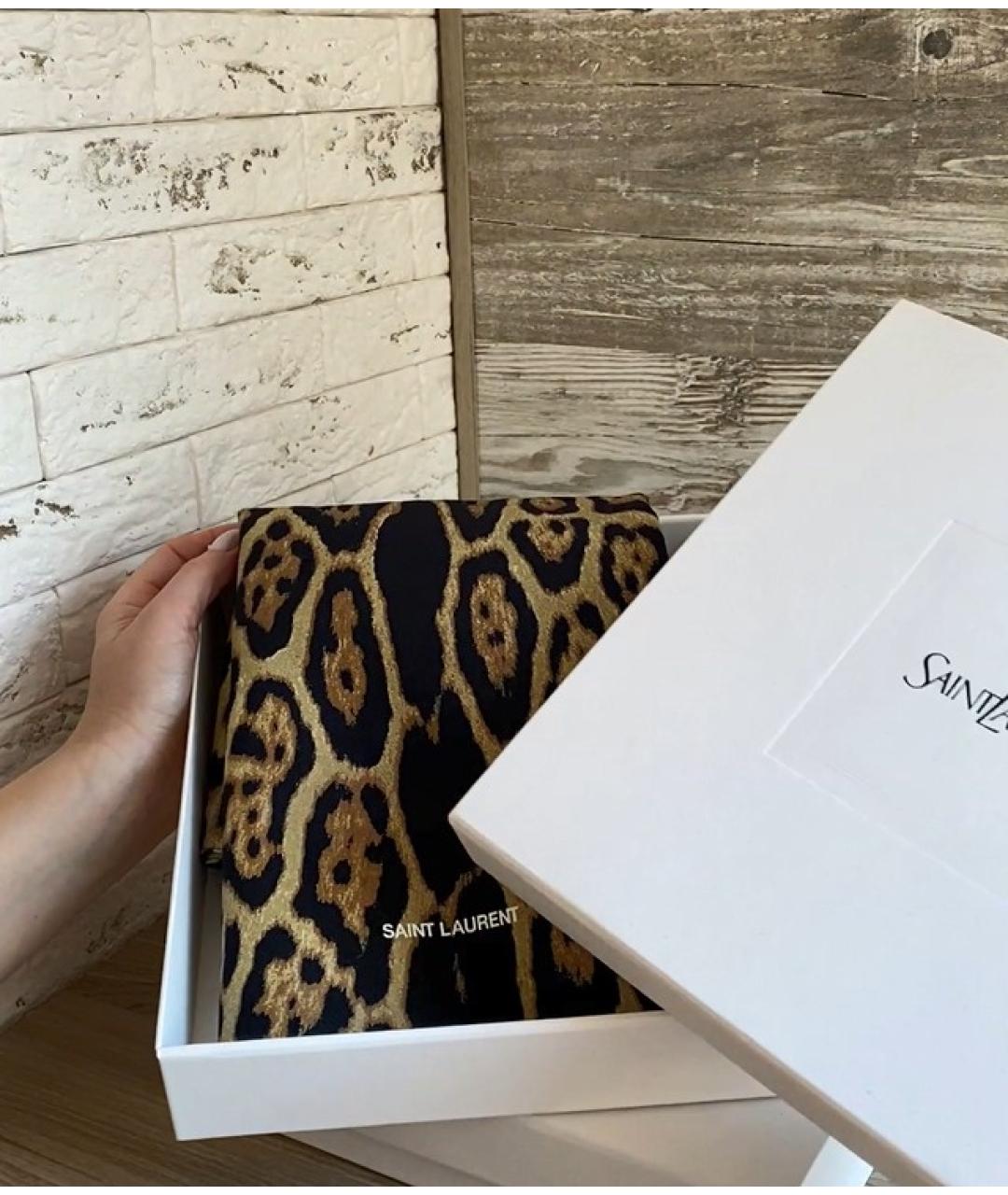 SAINT LAURENT Мульти хлопковая сумка через плечо, фото 9