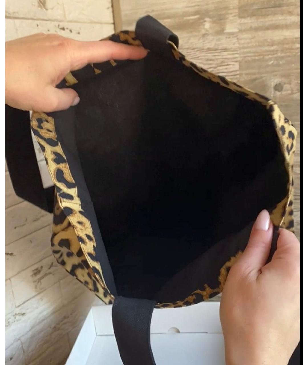 SAINT LAURENT Мульти хлопковая сумка через плечо, фото 4