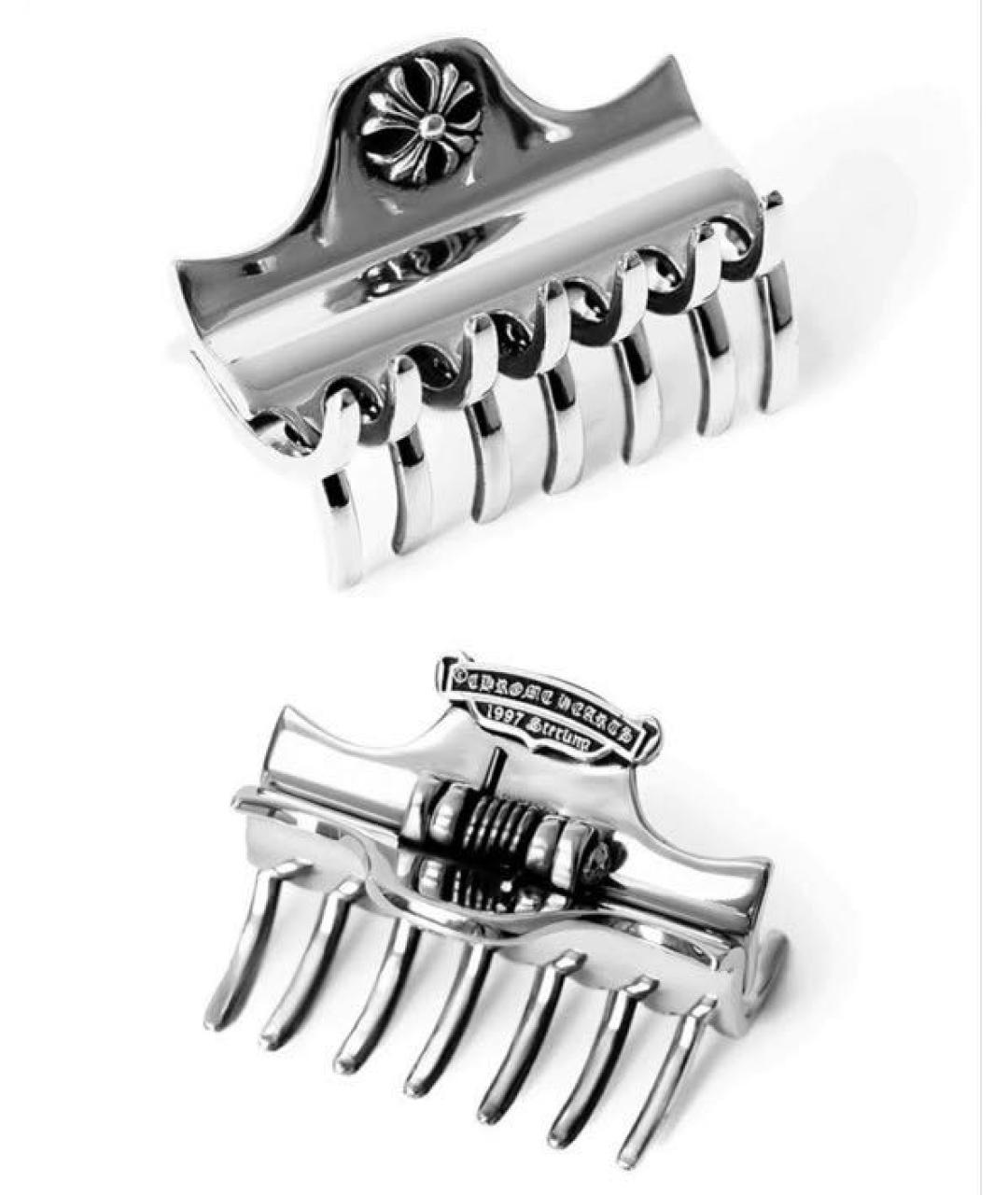 CHROME HEARTS Серебряная заколка, фото 2