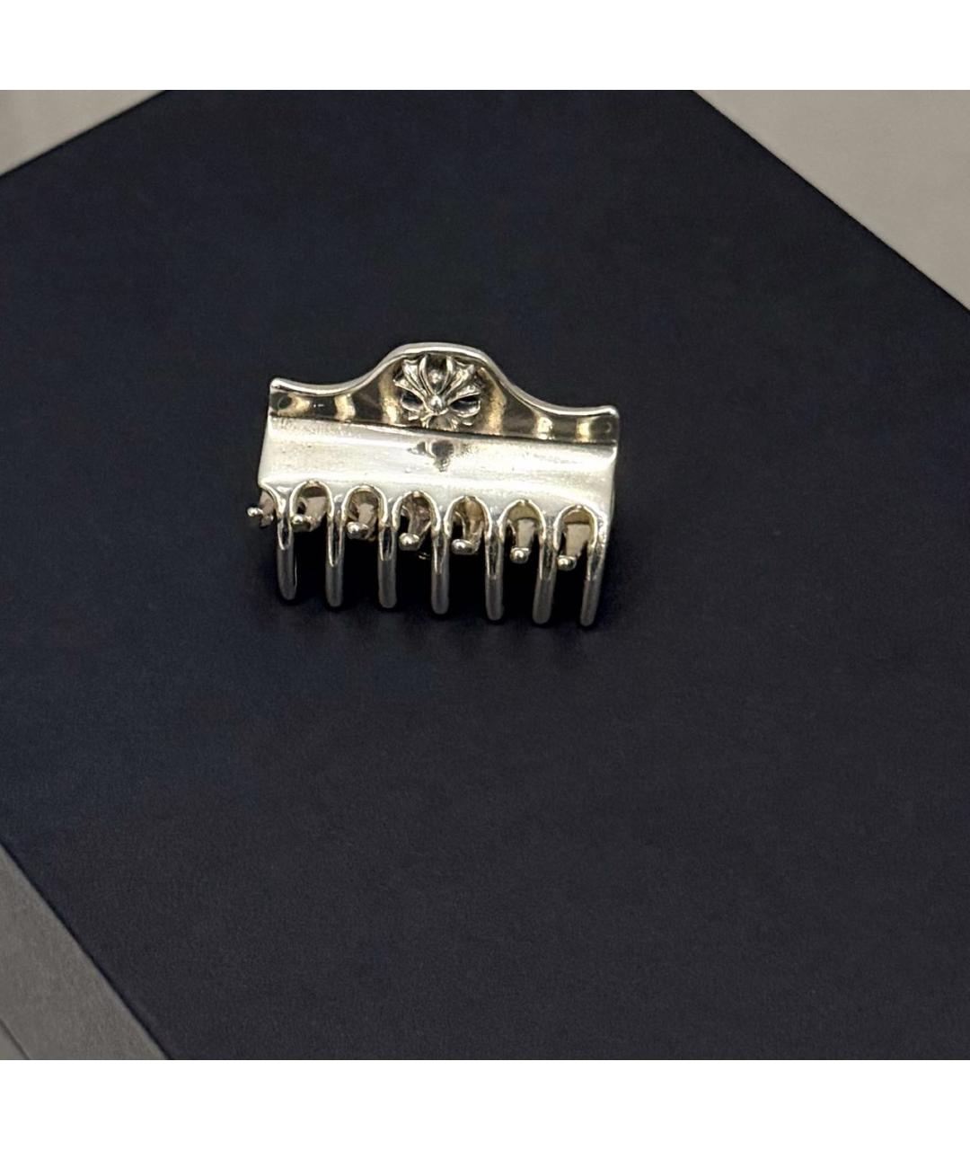 CHROME HEARTS Серебряная заколка, фото 4