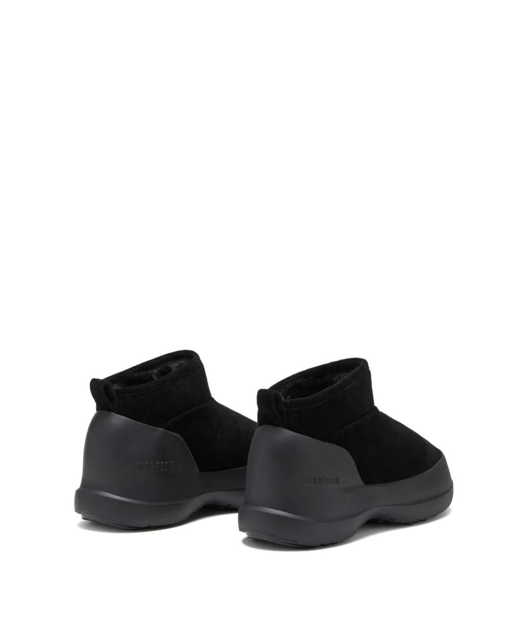 MOON BOOT Черные замшевые ботинки, фото 8