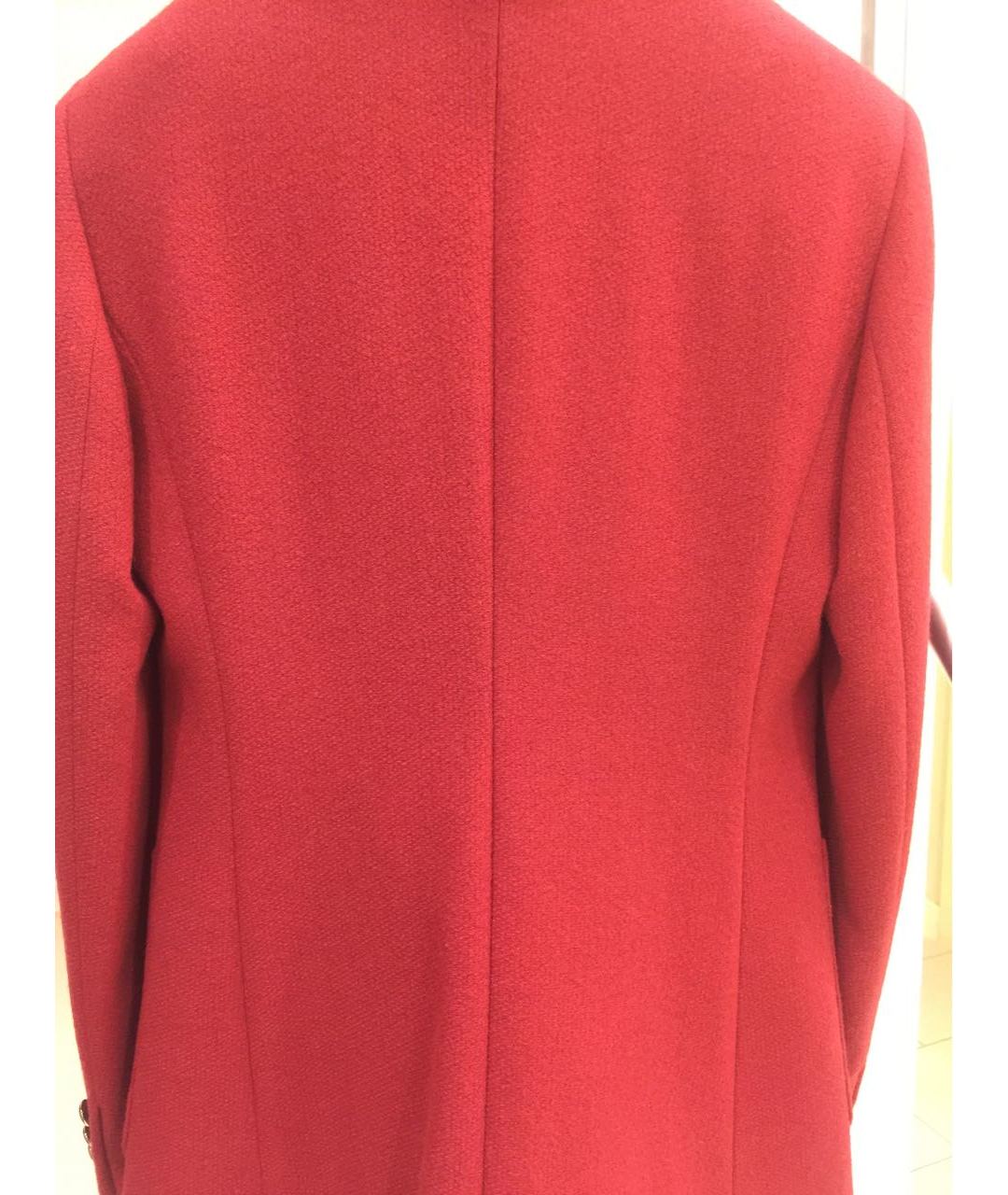 MAX MARA Красный кашемировый жакет/пиджак, фото 4