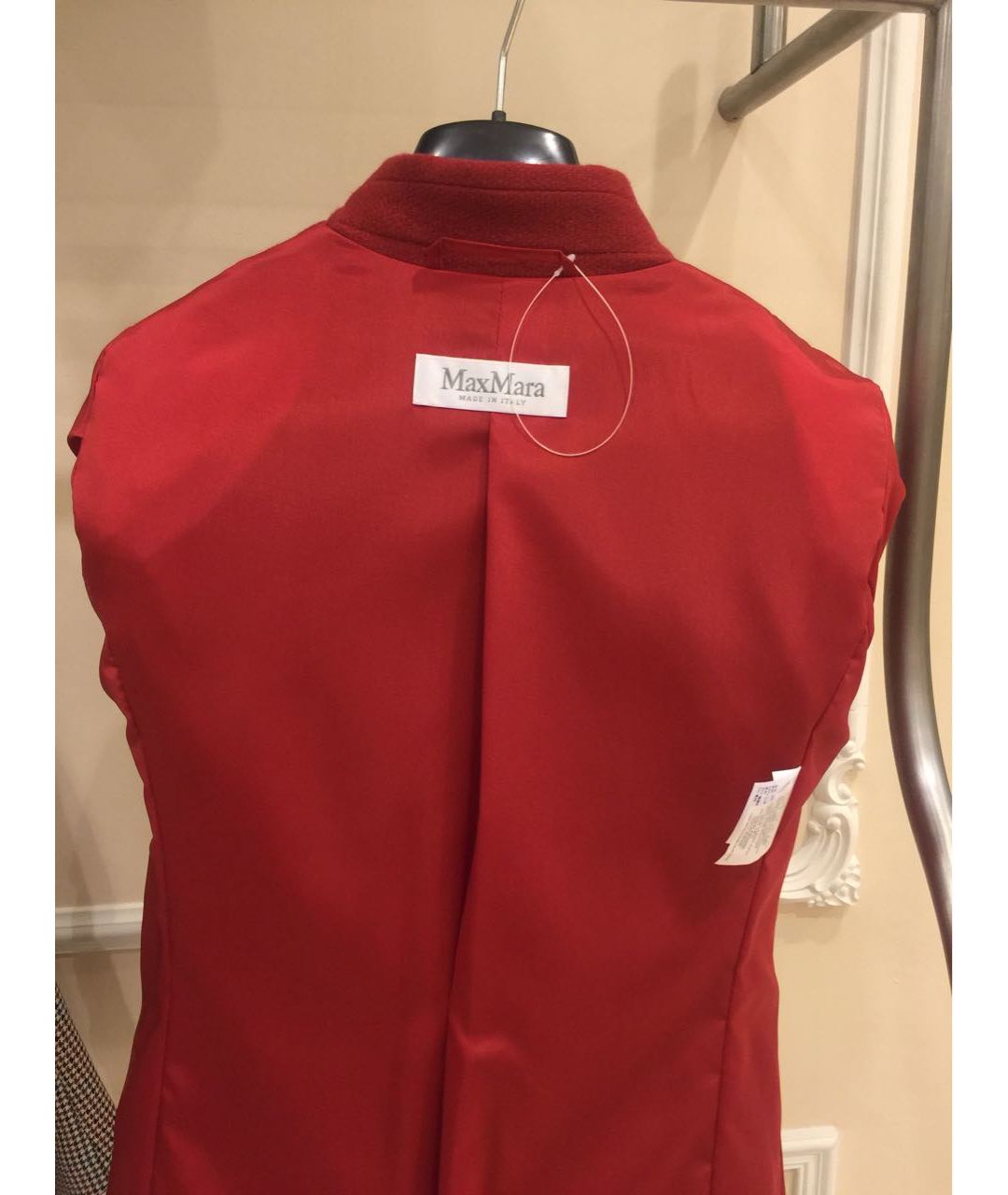 MAX MARA Красный кашемировый жакет/пиджак, фото 3