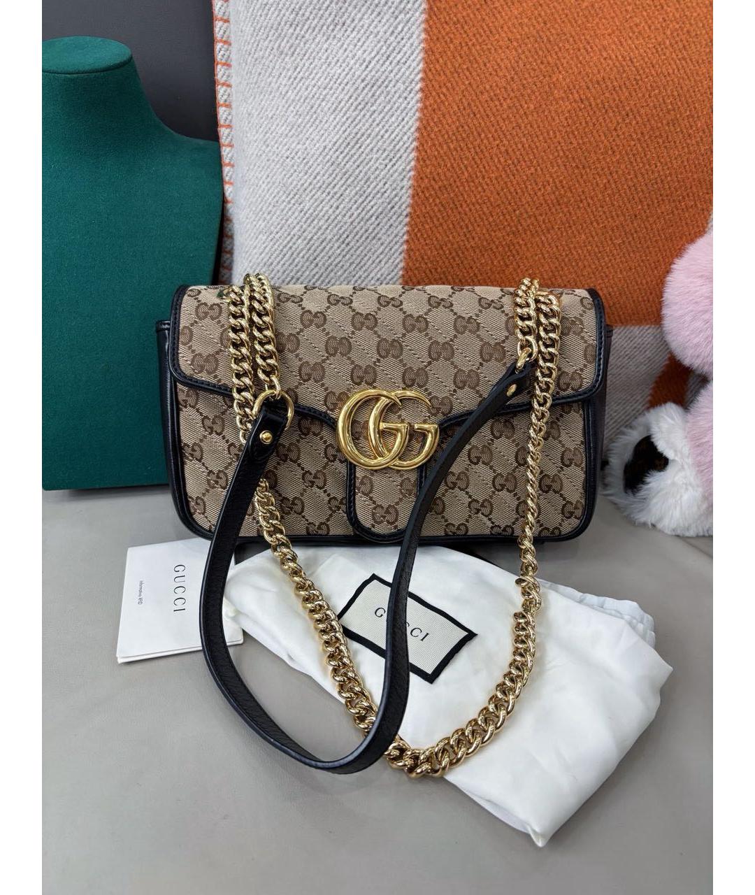 GUCCI Бежевая сумка через плечо, фото 2