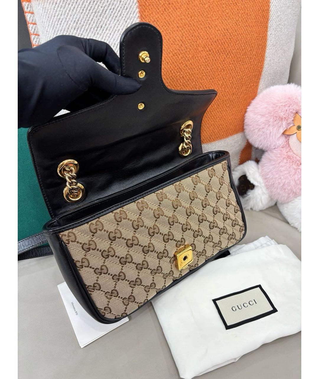 GUCCI Бежевая сумка через плечо, фото 6