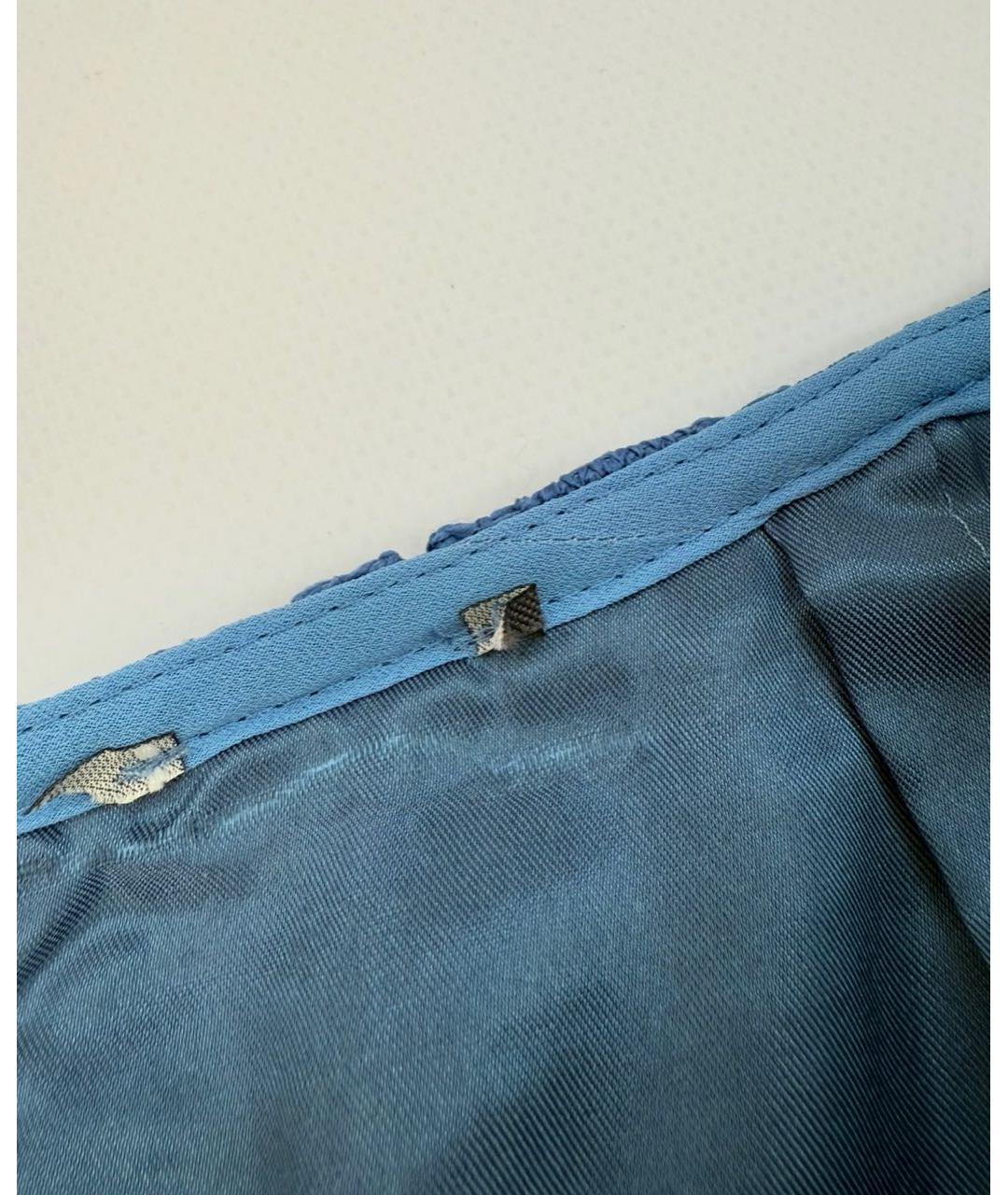 'S MAX MARA Синяя юбка миди, фото 3