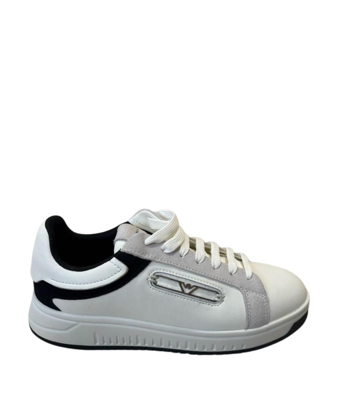 EMPORIO ARMANI Белые кеды, фото 1