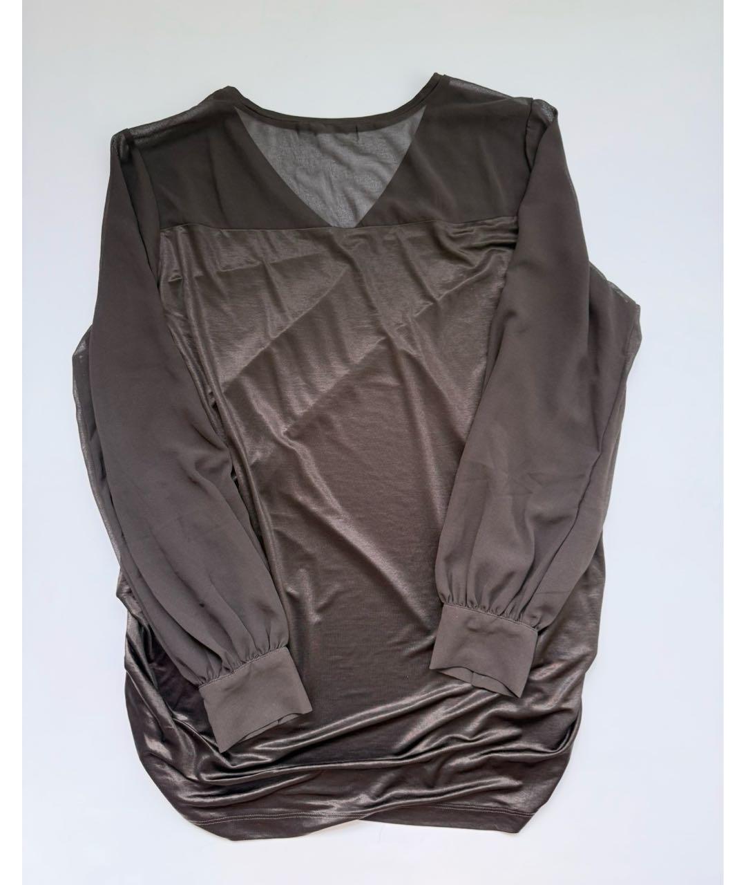 'S MAX MARA Коричневая блузы, фото 2