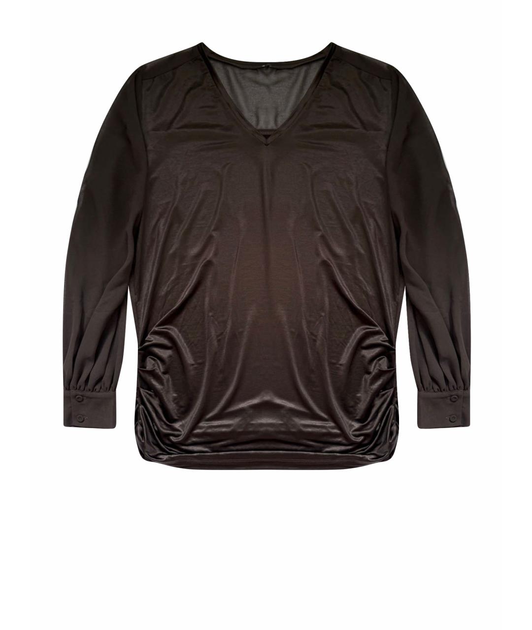 'S MAX MARA Коричневая блузы, фото 6