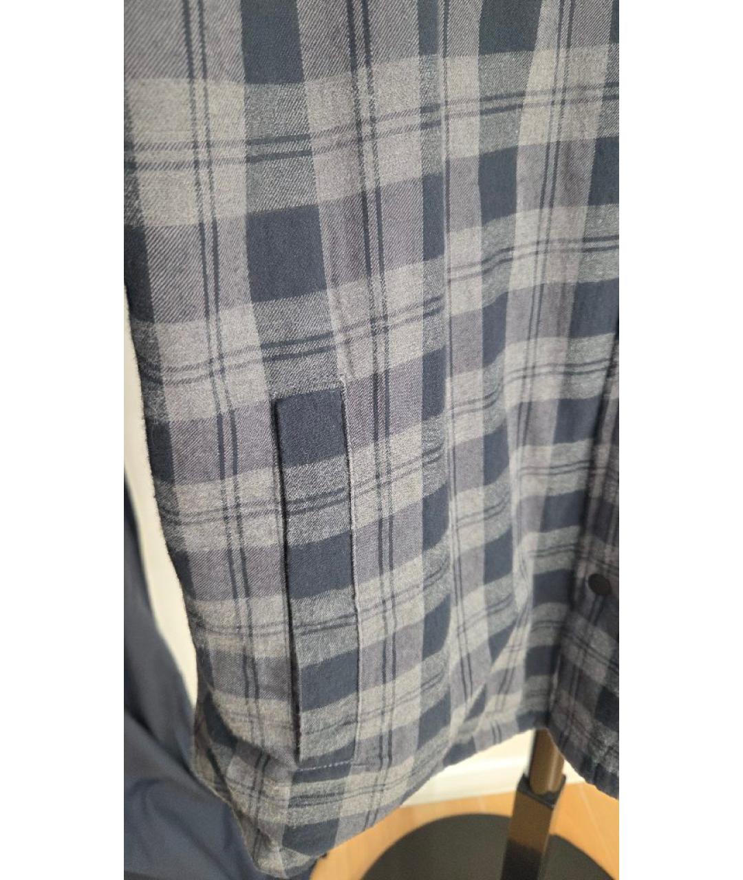 WOOLRICH Антрацитовая хлопковая куртка, фото 9