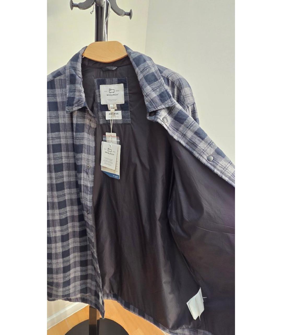 WOOLRICH Антрацитовая хлопковая куртка, фото 5