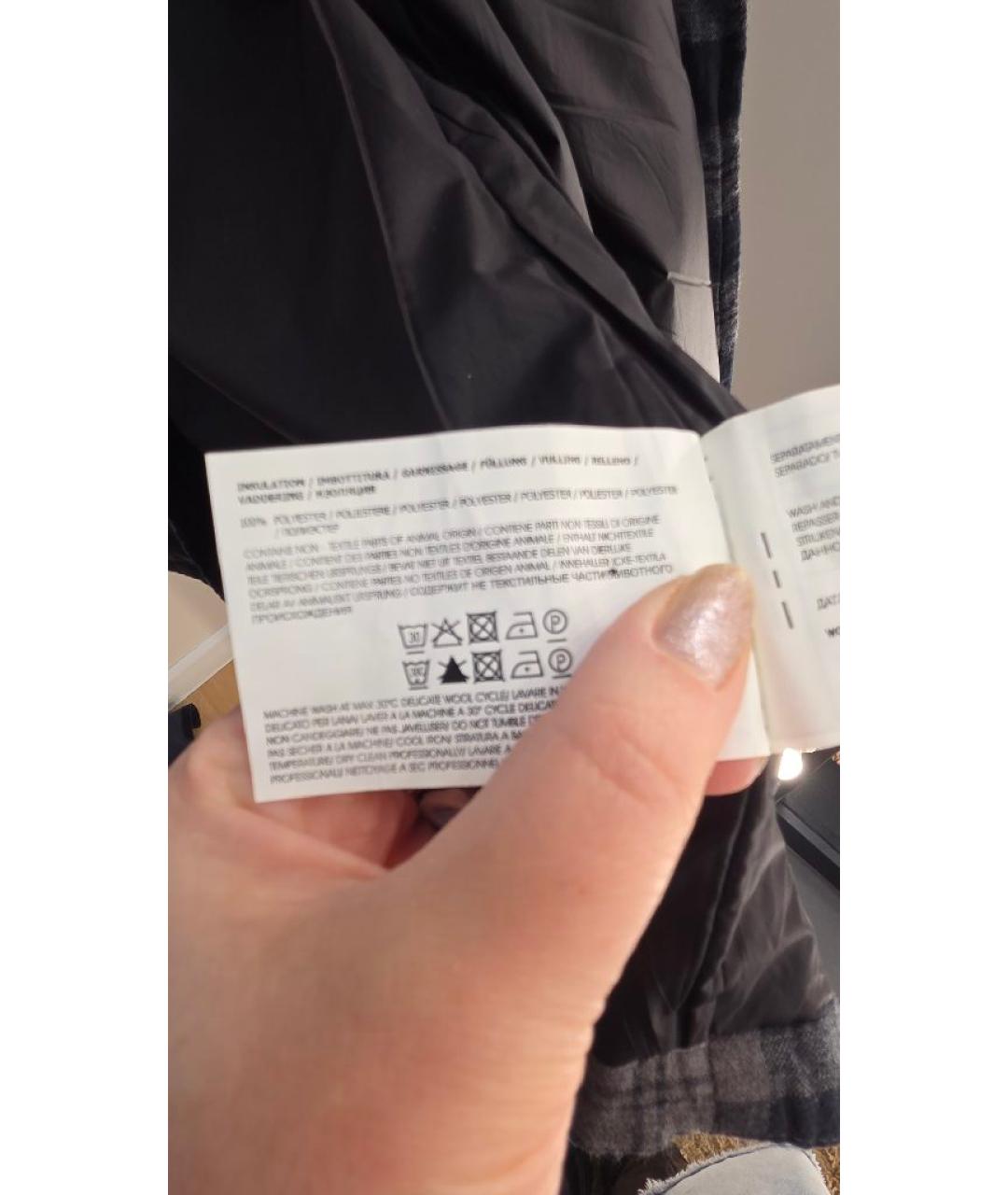 WOOLRICH Антрацитовая хлопковая куртка, фото 7