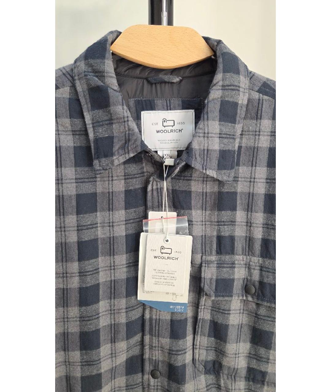 WOOLRICH Антрацитовая хлопковая куртка, фото 3