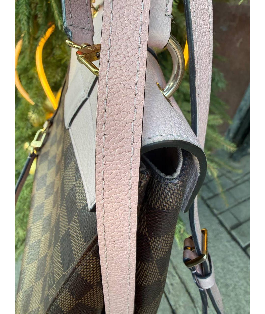 LOUIS VUITTON Коричневый рюкзак, фото 4