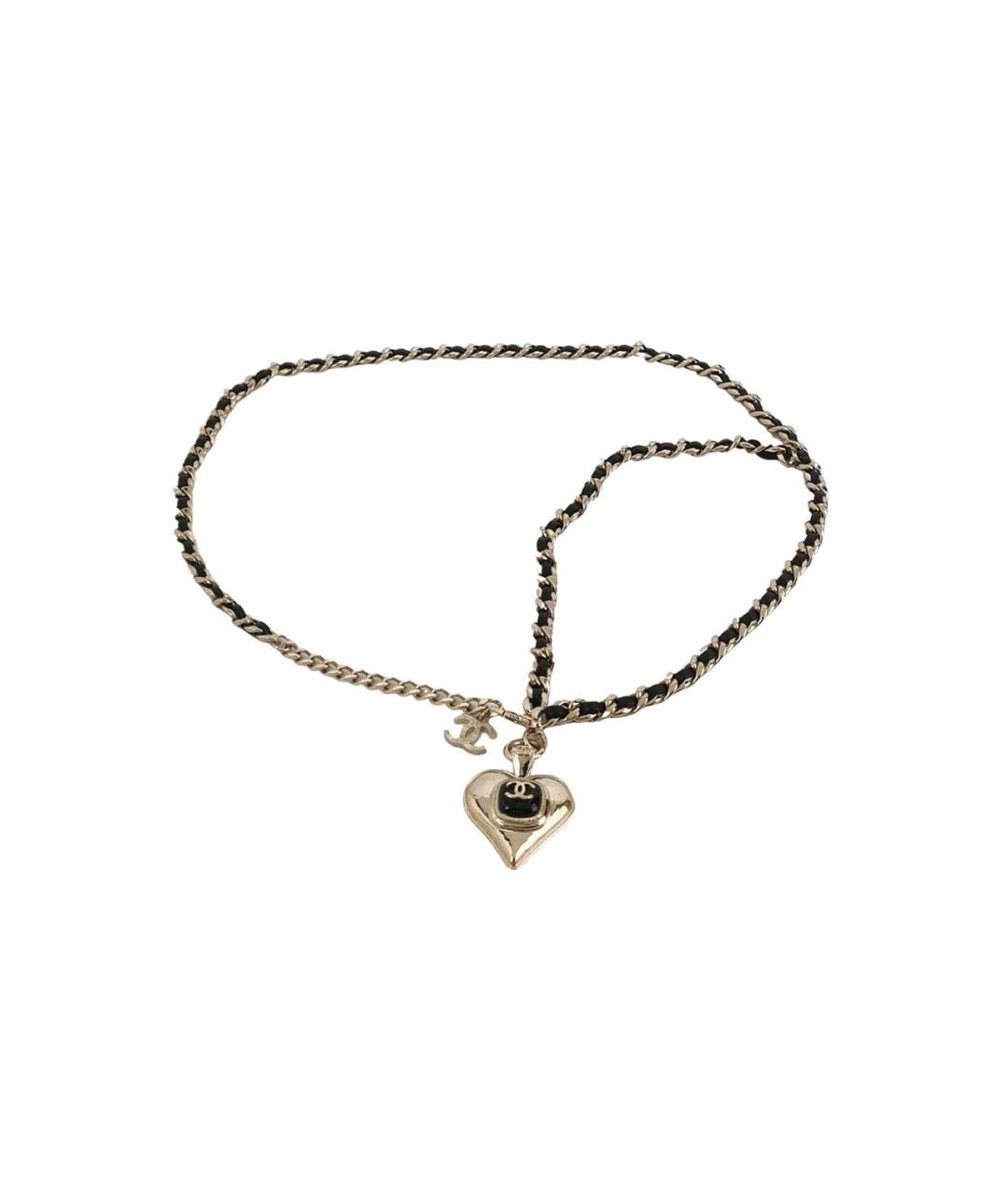 CHANEL Черный кожаный ремень, фото 6